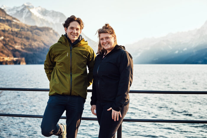 dimpora team, Mario Stucki and Anna Beltzung